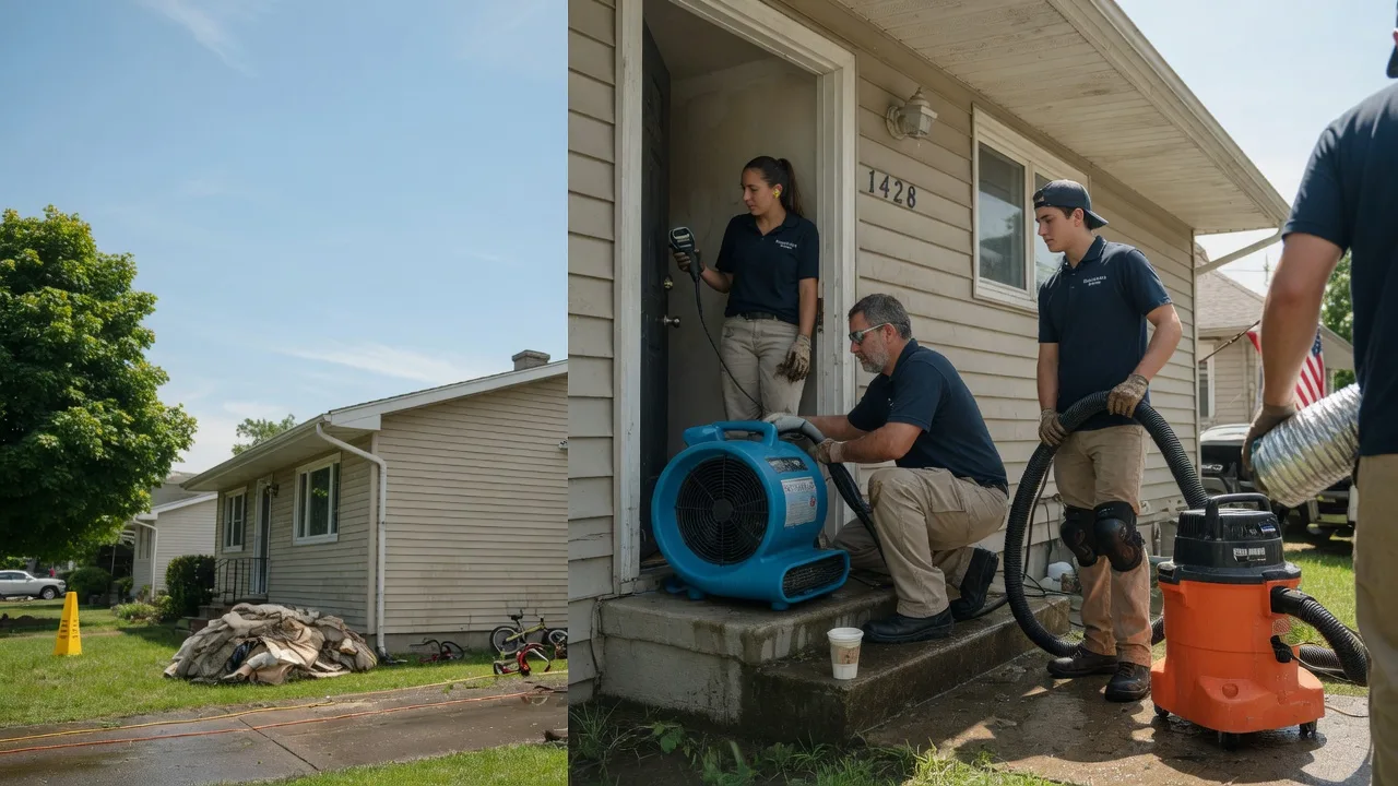 Water Damage Restoration in Riverton, IL near me